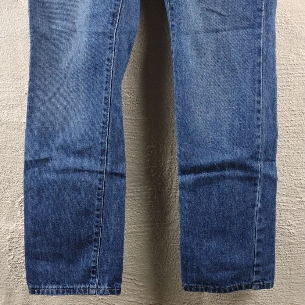 Children's Place Blue Medium Wash Five Pocket Mid Rise Straight Leg Causal Jeans